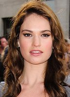 Lily James nude